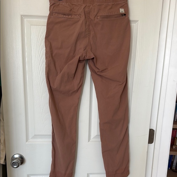 Vuori Light Pink Cargo Pants with Drawstring Waist - Picture 3 of 4